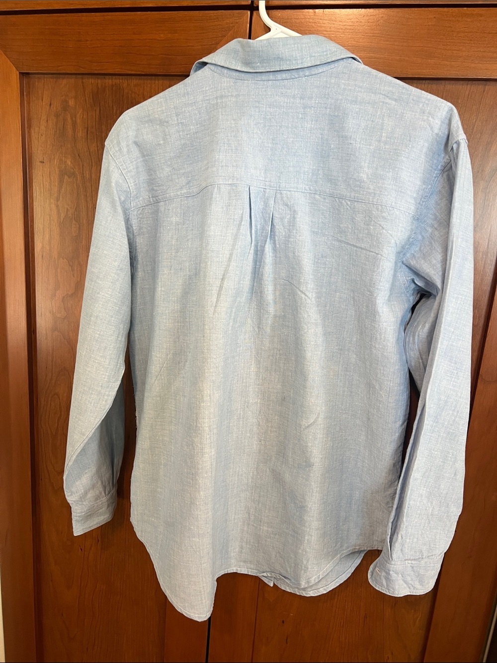 Casey & Max Light Blue Embroidered Button-Up Shirt - Picture 9 of 11
